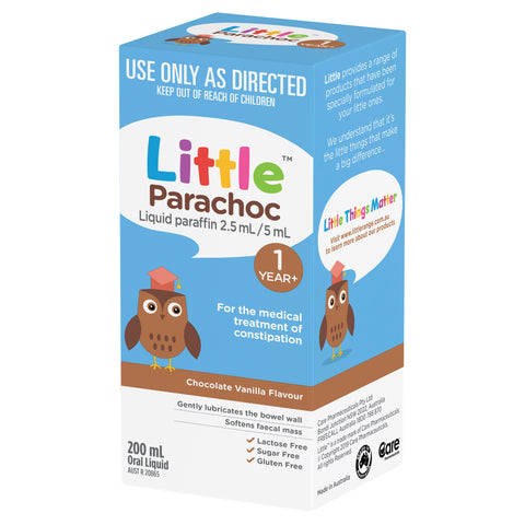 Little Parachoc Liquid Paraffin Chocolate Vanilla 200mL