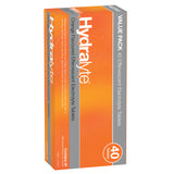 Hydralyte Orange Flavoured Effervescent Electrolyte Tablets 40 Pack