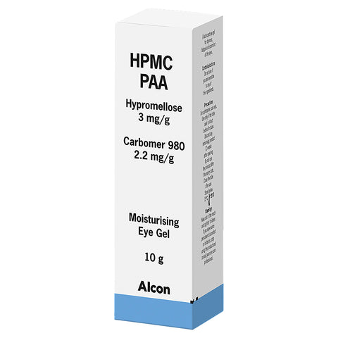 HPMC PAA EYE GEL 0.3%/0.2% 10G