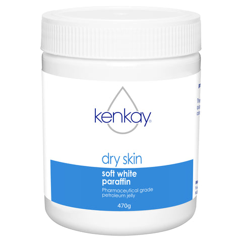 Kenkay Dry Skin Soft White Paraffin Jar 470g