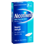 NICOTINELL GUM 2MG MINT 24