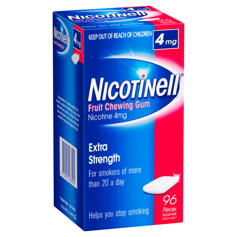 Nicotinell Gum 4mg Fruit 96