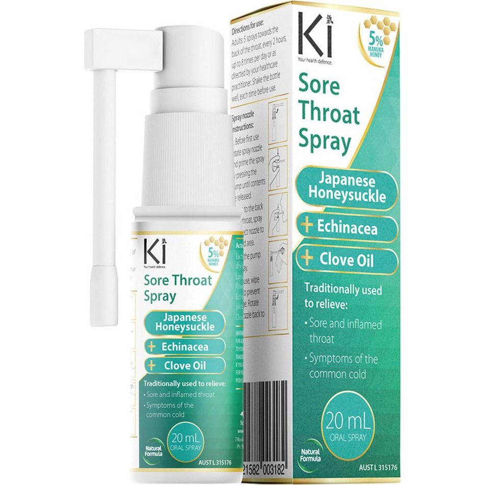 MARTIN & PLEASANCE Ki Sore Throat Spray 20ml