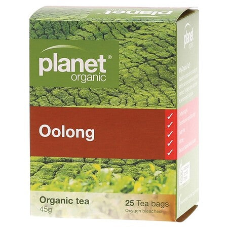 PLANET ORGANIC Herbal Tea Bags Oolong 25