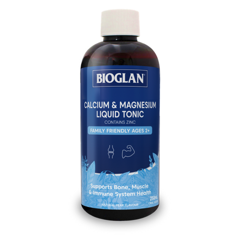 Bioglan Calcium & Magnesium Liquid Tonic 250ml