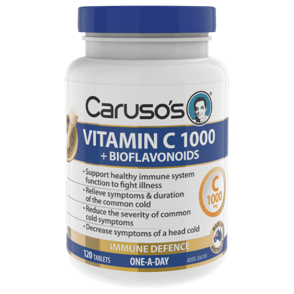 Caruso's Vitamin C 1000+bioflavanids 120 Tablets