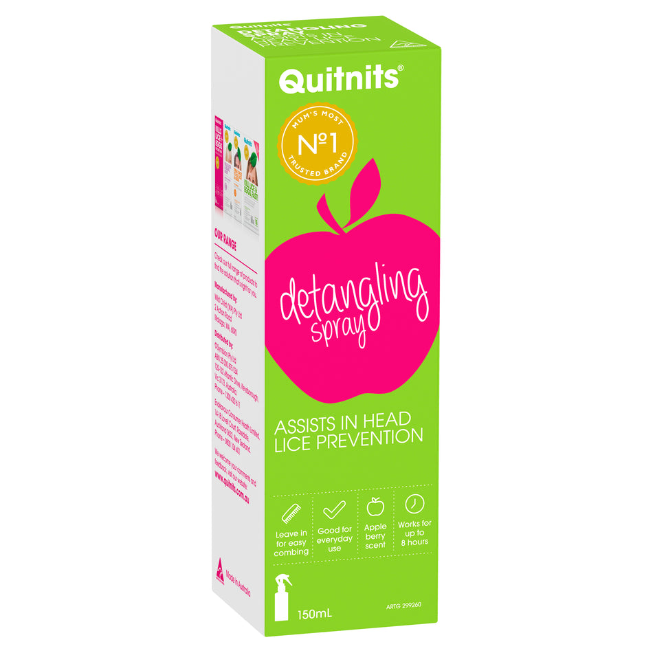 Quitnits Detangling Spray 150mL