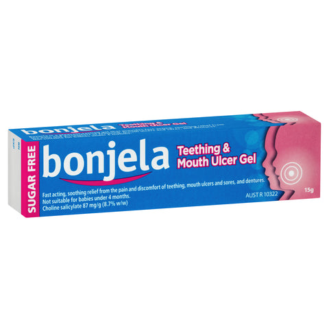 Bonjela Teething and Mouth Ulcer Gel 15g