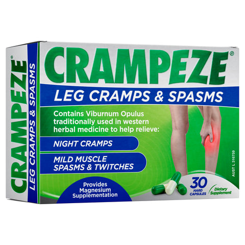 Crampeze Night Cramps 30 Capsules