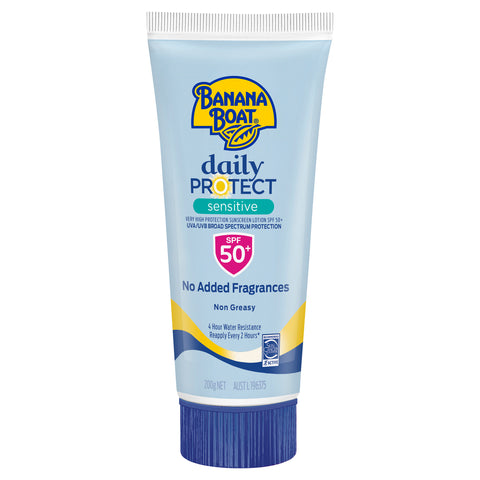 Banana Boat Daily Protect Sensitive Lotion SPF 50+ Tube 200G