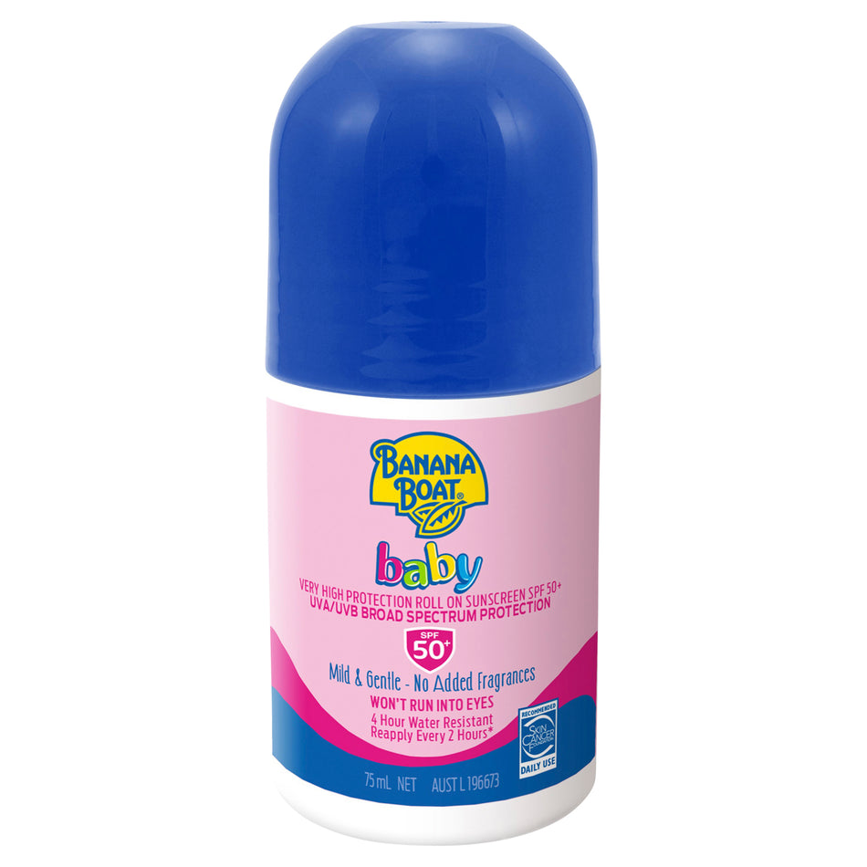 Banana Boat SPF 50+ Baby 75ml Roll on