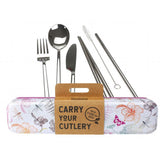 RETROKITCHEN Carry Your Cutlery - Dragonfly Stainless Steel Cutlery Set 1