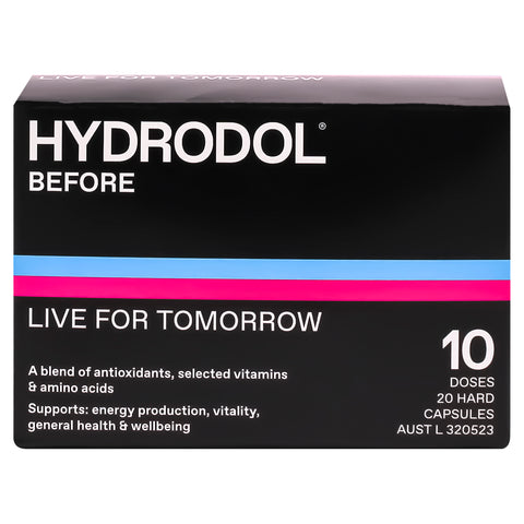 Hydrodol Before 10 Dose – 20 capsules