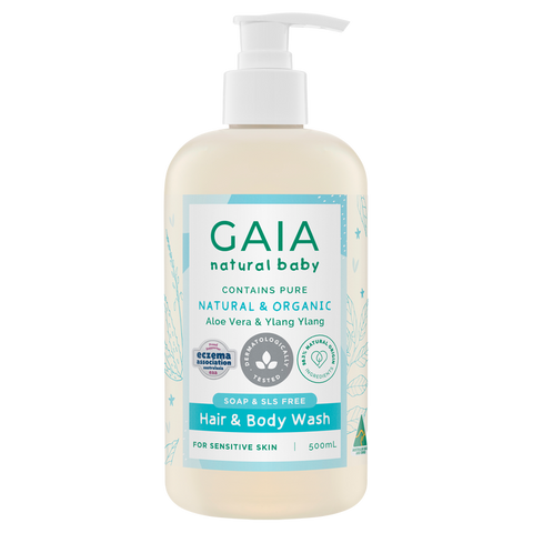 GAIA Baby Hair & Body Wash 200ml