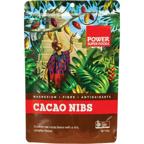 POWER SUPER FOODS Cacao Nibs "The Origin Series" 125g