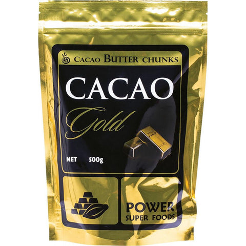 POWER SUPER FOODS Cacao Gold Butter (Chunks) 500g
