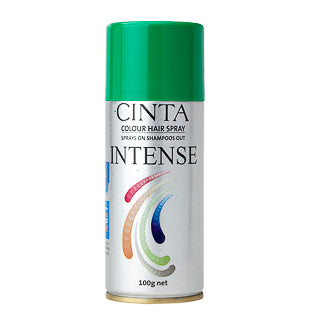 Cinta Intense Colour Hairspray - Green 100g