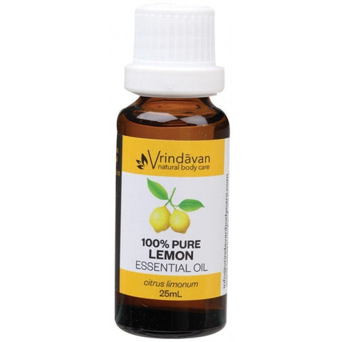 VRINDAVAN Essential Oil (100%) Lemon 25ml