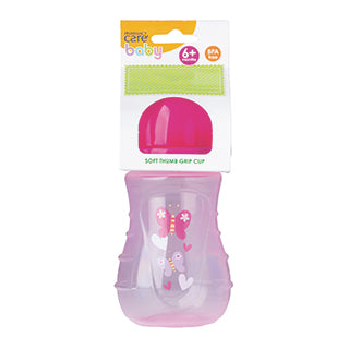 Pharmacy Care Cup with Soft Spout - Pink