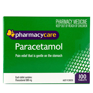 Pharmacy Care Paracetamol 100 Tablets