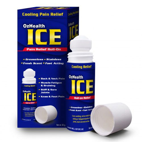 OzHealth ICE Pain Relief Roll-on 82g