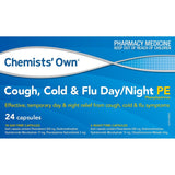 Chemists’ Own Cough, Cold & Flu Day & Night PE 24 Caps