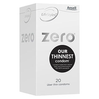 LifeStyles Zero Condoms 20 Pack
