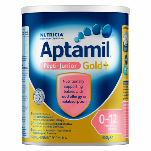 Aptamil Gold Plus Pepti Junior Infant Formula (0-12 Months) 450g