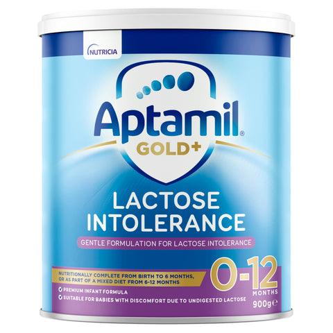 Aptamil Gold+ Lactose Intolerance Baby Infant Formula From Birth to 12 Months 900g