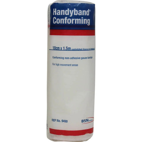 Handy Band Conforming White - 10cm X 1. 5m - 1 Pack