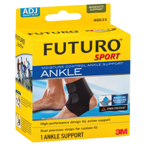 Futuro Sport Moisture Control Ankle Support Adjustable