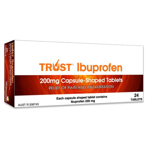 Trust Ibuprofen 200mg 24 Tablets