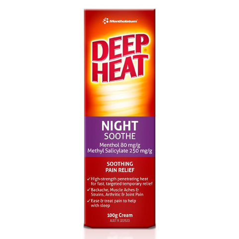 DEEP HEAT NIGHT SOOTHE 100g