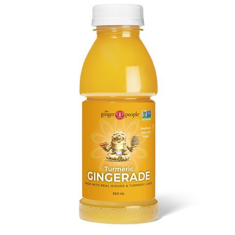 THE GINGER PEOPLE Turmeric Gingerade With Real Ginger & Turmeric Juice 360ml 24pk
