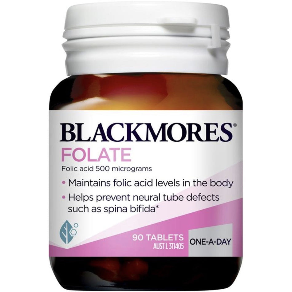 Blackmores Folate 500mcg 90 Tablets