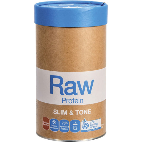 AMAZONIA Raw Protein Slim & Tone Chocolate Caramel 500g