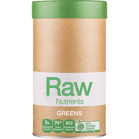 AMAZONIA Raw Nutrients Greens Mint & Vanilla Flavour 600g