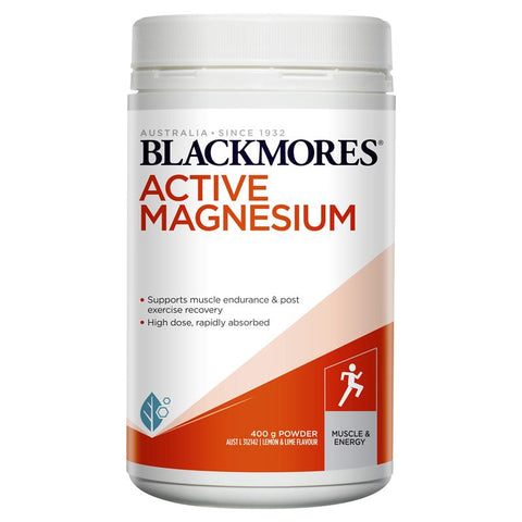 Blackmores Active Magnesium 400g Powder