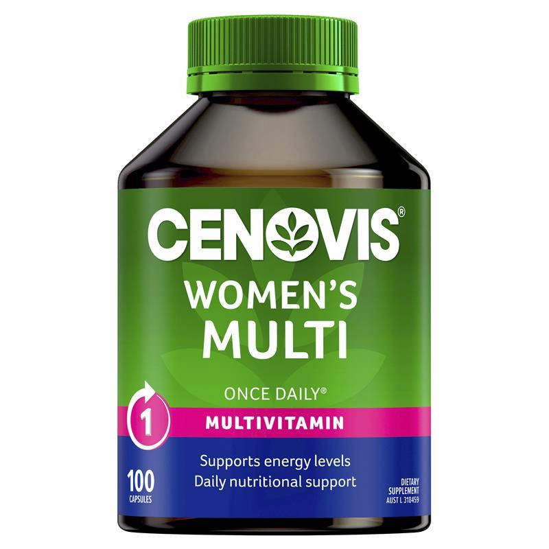 Cenovis Women's Multi - Once-daily Multivitamin - 100 Capsules