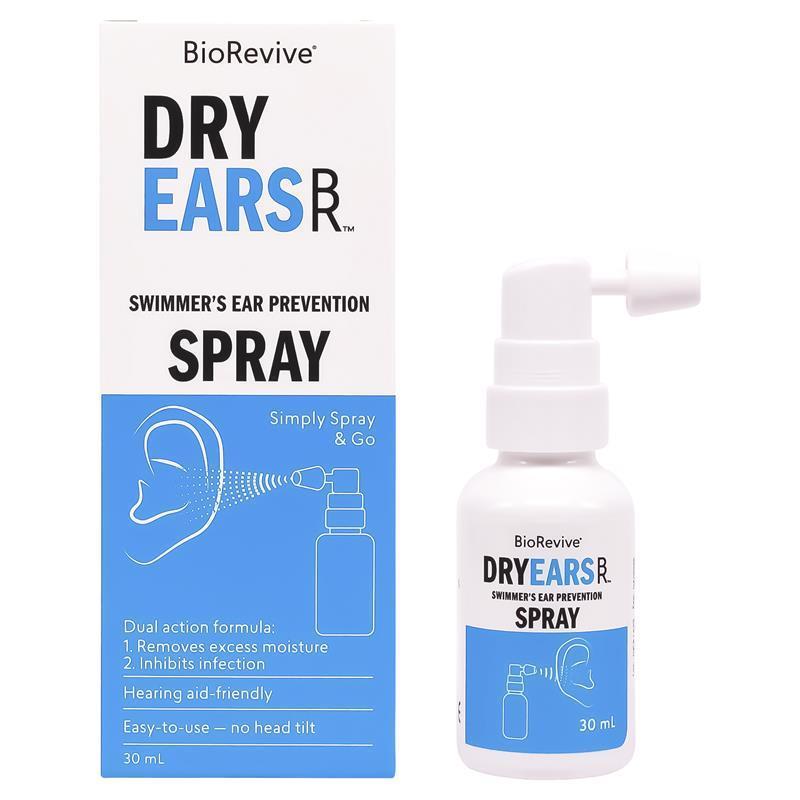 Biorevive Dryears Swimmer's Ear Prevention Spray 30ml