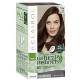 Clairol Natural Instincts Semi-Permanent Hair Color, 5w Medium Warm Brown