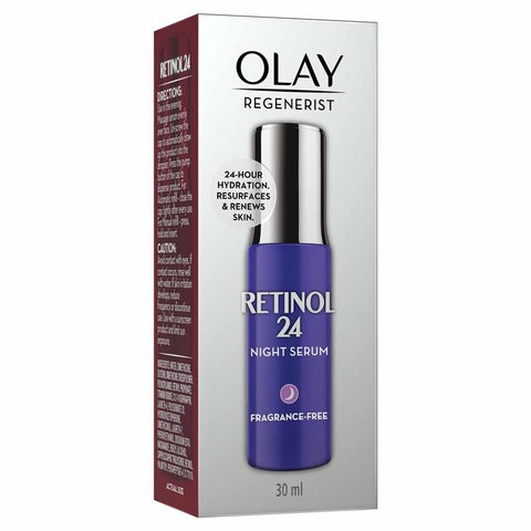 Olay Regenerist Retinol 24 Night Serum Fragrance Free 30ml