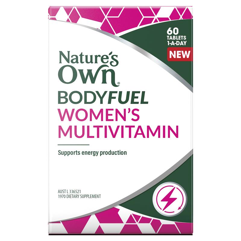 Nature's Own Bodyfuel Womens Multivitamin 60 Tablets