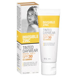 Invisible Zinc Tinted Daywear Light SPF 30+ 50g