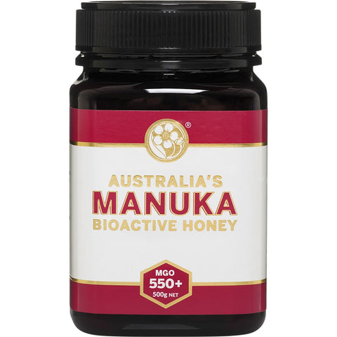 AUSTRALIA'S MANUKA Bioactive Honey MGO550+ 500g