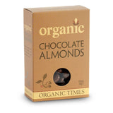 ORGANIC TIMES Milk Chocolate Almonds 150g