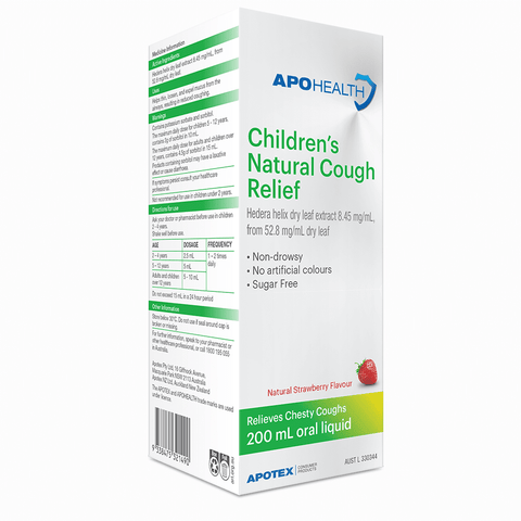 APOHealth Child Natural Cough Relief Bottle 200mL