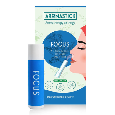 AromaStick Focus Nasal Inhaler Single 0.8ml (Pack of 6)