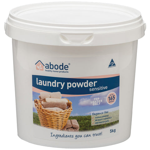 Abode Laundry Powder (Front & Top Loader) Zero Bucket 4kg