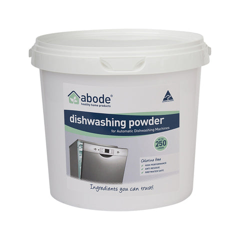 Abode Dishwashing Powder (for Automatic Dishwashing Machines) Bucket 4kg